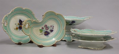 Lot 153 - English Gilt Decorated Partial Dessert Service...