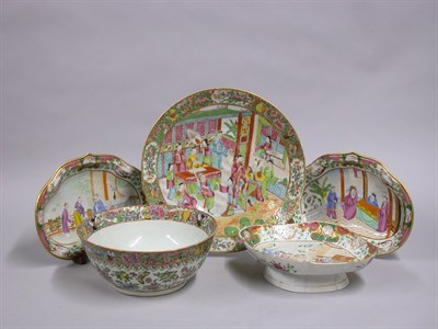 Lot 166 - Miscellaneous Group of Five Chinese Export...