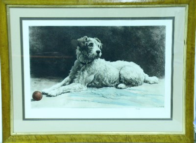 Lot 84 - Herbert Dicksee READY Hand-colored etching,...