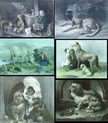 Lot 90 - After Sir Edwin Landseer A HIGHLAND GROUP;...