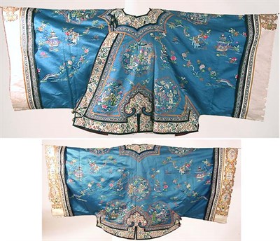 Lot 953 - Blue Silk Lady's Chinese Jacket
