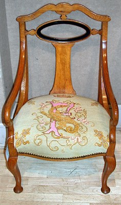 Lot 537 - Set of Four Victorian Needlepoint Upholstered...
