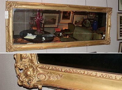Lot 437 - Louis XVI Style Gilt-Wood Pier Mirror