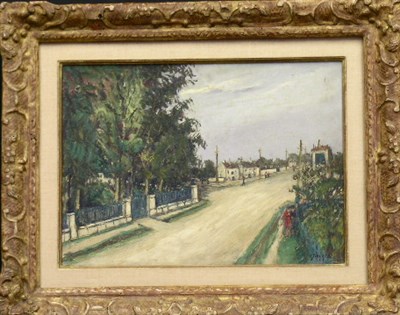 Lot 39 - Alphonse Leon Quizet French, 1885-1955 LA...
