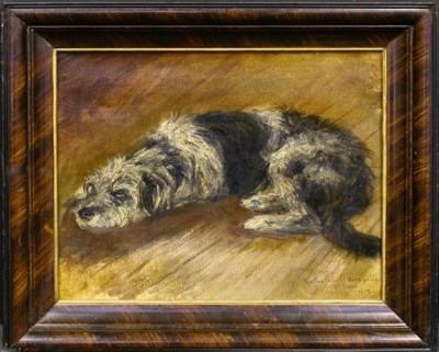 Lot 148 - French School 20th Century PAPILLON - CHIEN DE...
