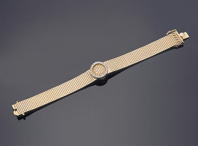 Lot 408 - Gold and Diamond Covered Wristwatch