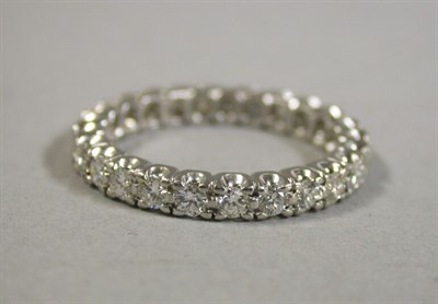 Lot 315 - Diamond Wedding Band