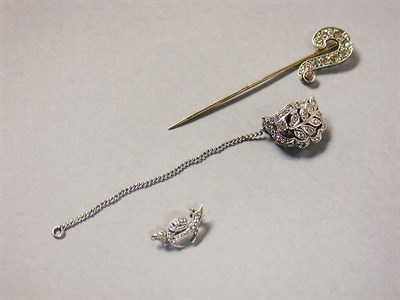 Lot 60 - Three Diamond Pins