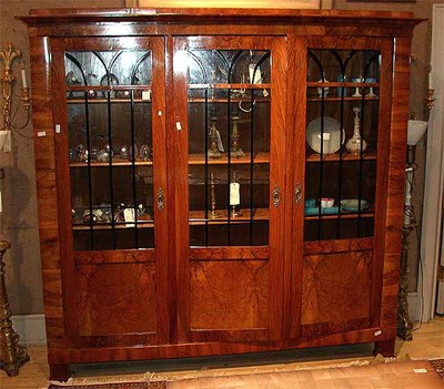 Lot 335 - Biedermeier Style Part Ebonized Birch...