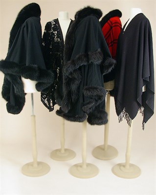 Lot 797 - Group of Five Evening Shawls