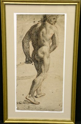 Lot 36 - Follower of Cavalier d'Arpino STANDING MALE...