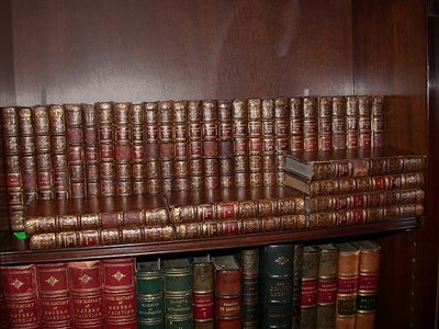 Lot 448 - [BINDINGS] Voltaire, F. A. Works Frontispiece....
