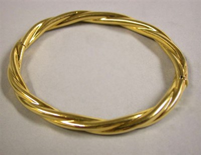 Lot 49 - Gold Bangle Bracelet