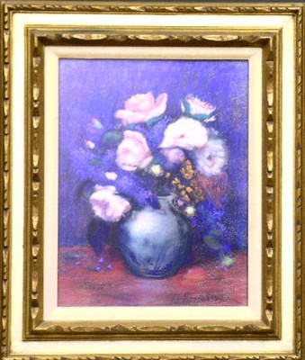 Lot 1 - 20th Century School FLORAL STILL LIFE Signed...