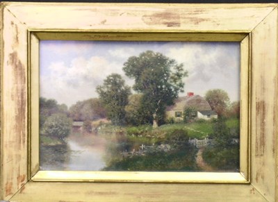 Lot 55 - Milton H. Lowell American, 1848-1927 COUNTRY...