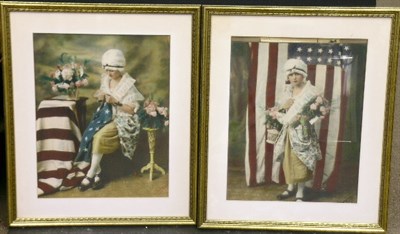 Lot 2 - American School 20th Century AMERICAN GIRLS:...