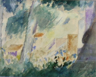 Lot 78 - Abraham Walkowitz American, 1878-1965 HOUSES...