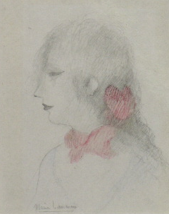 Lot 113 - Marie Laurencin French, 1883-1956 TETE DE...
