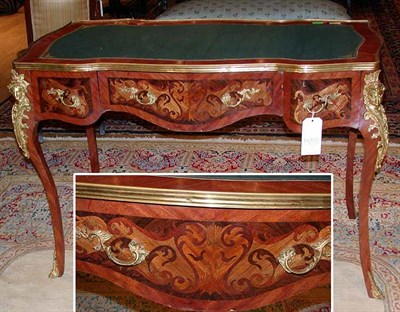 Lot 275 - Louis XV Style Gilt-Metal Mounted Leather...