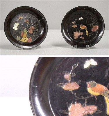Lot 326 - Two Chinese Soapstone and Mother-of-Pearl...