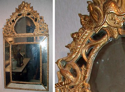 Lot 144 - Regence Gilt-Wood Mirror Early 18th century...