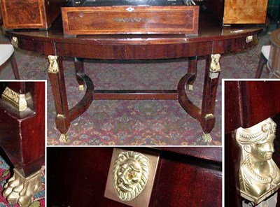 Lot 771 - Art Deco Style Rosewood Dining Table Of oval...