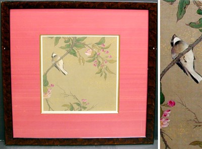 Lot 104 - Japanese School 20th Century [BIRDS] Four ink...