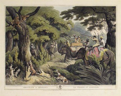 Lot 89 - After Samuel Howitt SHOOTING A LEOPARD...