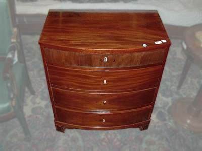 Lot 310 - Danish Neoclassical Mahogany Commode Early...