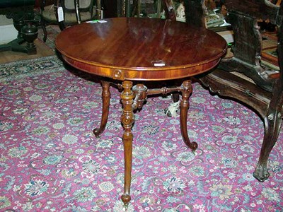 Lot 314 - Danish Mahogany Center Table Late 19th century...