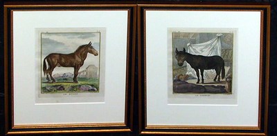 Lot 126 - After De Seve LE MULET and LE BARDEAU Two hand-...