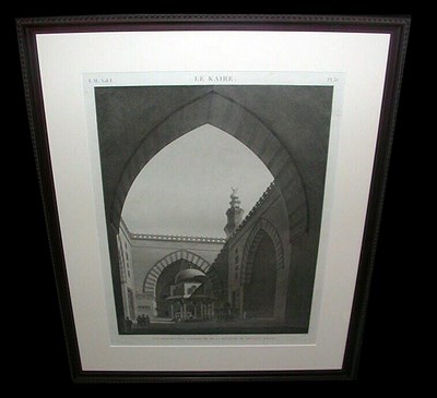 Lot 121 - After Protain LE KAIRE Two engravings, 1809-30,...