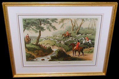 Lot 97 - After Samuel Howitt FOX HUNTING and FOX...