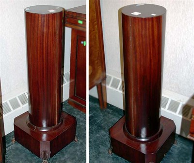 Lot 305 - Pair of Continental Neoclassical Mahogany...