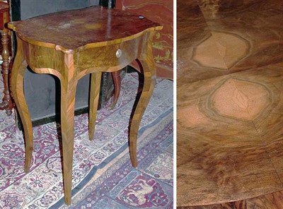 Lot 284 - Continental Rococo Walnut Side Table 18th...