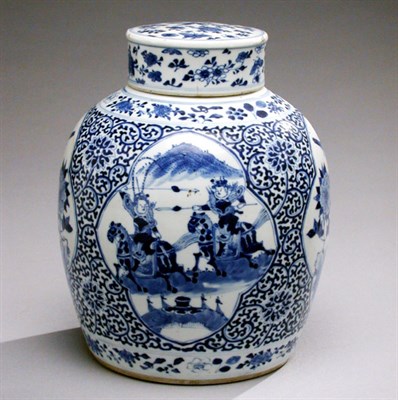 Lot 265 - Chinese Porcelain Blue and White Ginger Jar...