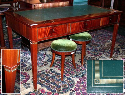 Lot 293 - Swedish Neoclassical Brass Mounted Mahogany...