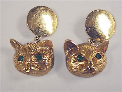 Lot 91 - Pair of Gold Cufflinks