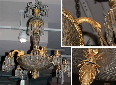 Lot 260 - Continental Neoclassical Style Gilt-Bronze and...