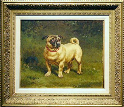 Lot 259 - William H. Hopkins British, fl.1853-1890 PUG,...
