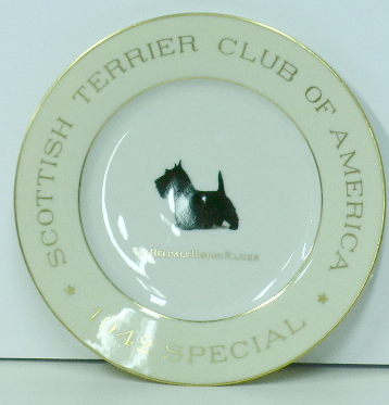 Lot 19 - Lenox Porcelain Plate Decorated for the...