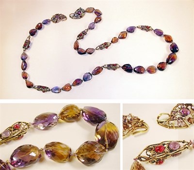 Lot 929 - Iradj Moini Amethystine Necklace
