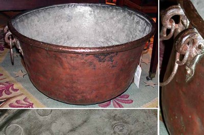 Lot 241 - Continental Copper Basin 19th Century Of...