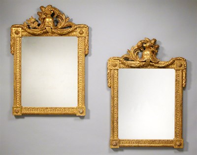 Lot 279 - Pair of Continental Neoclassical Gilt-Wood...