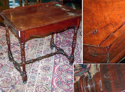 Lot 229 - Louis XIV Walnut Side Table Late 17th/early...