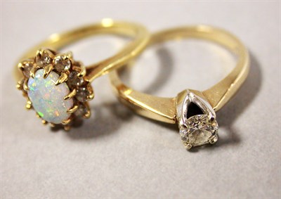 Lot 93 - Two Lady's Rings