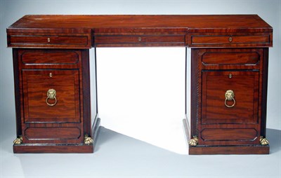 Lot 202 - Regency Mahogany Sideboard Early 19th century...
