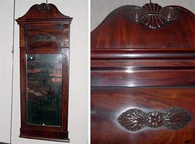 Lot 170 - Continental Neoclassical Mahogany Mirror Mid...