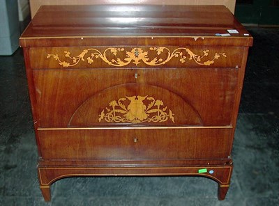 Lot 169 - Biedermeier Fruitwood and Inlaid Mahogany...