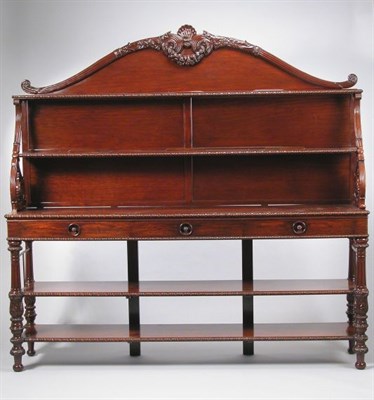 Lot 271 - Early Victorian Mahogany Server Mid 19th...